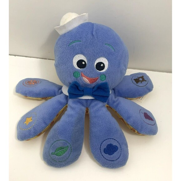Baby Einstein Plush Octopus Musical Talking Toy Stuffed Animal - WORKS - Picture 1 of 10